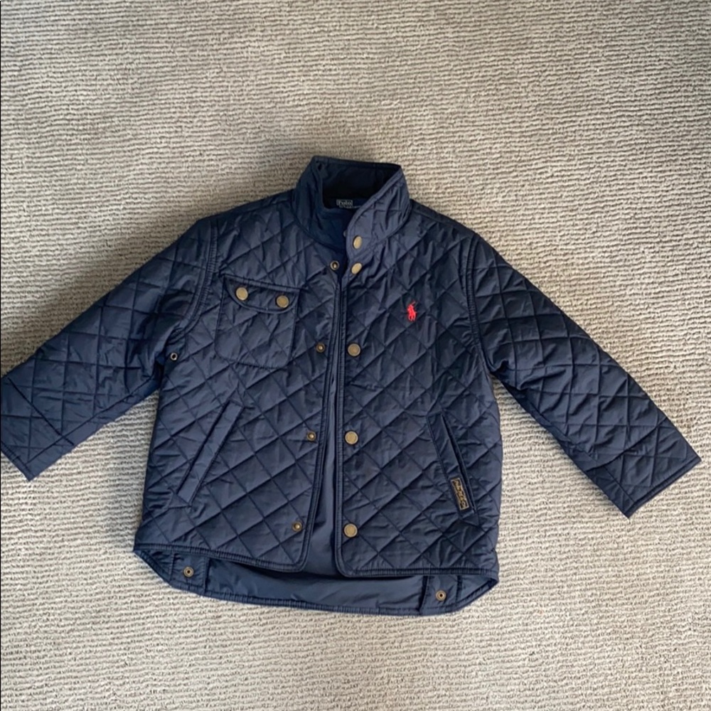 Polo Ralph Lauren classic quilted jacket Size 4T